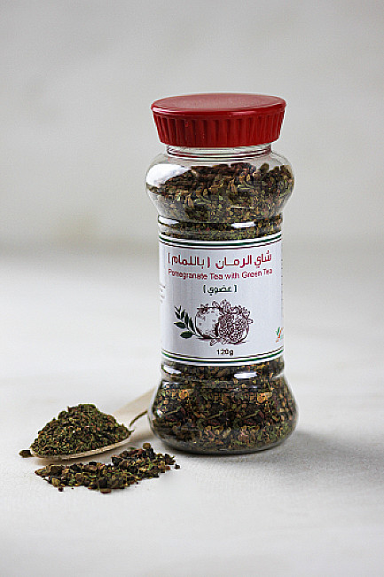 Pomegranate tea (with green tea) - organic